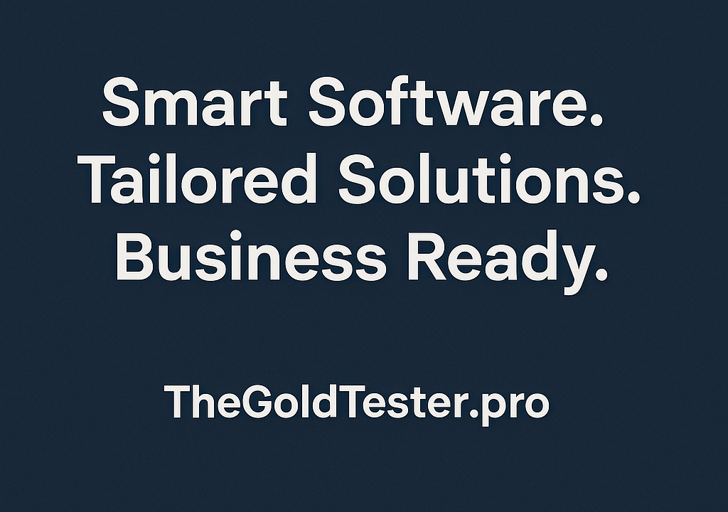 Message (Welcome to TheGoldTester.Pro  Powered by FamBa Technology)
